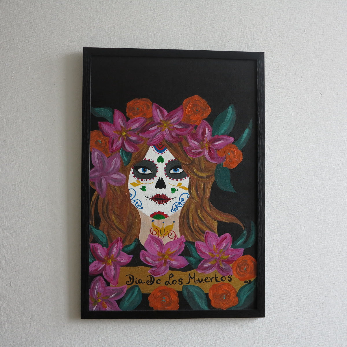 Día de Muertos Spirit – Acrylic Painting
