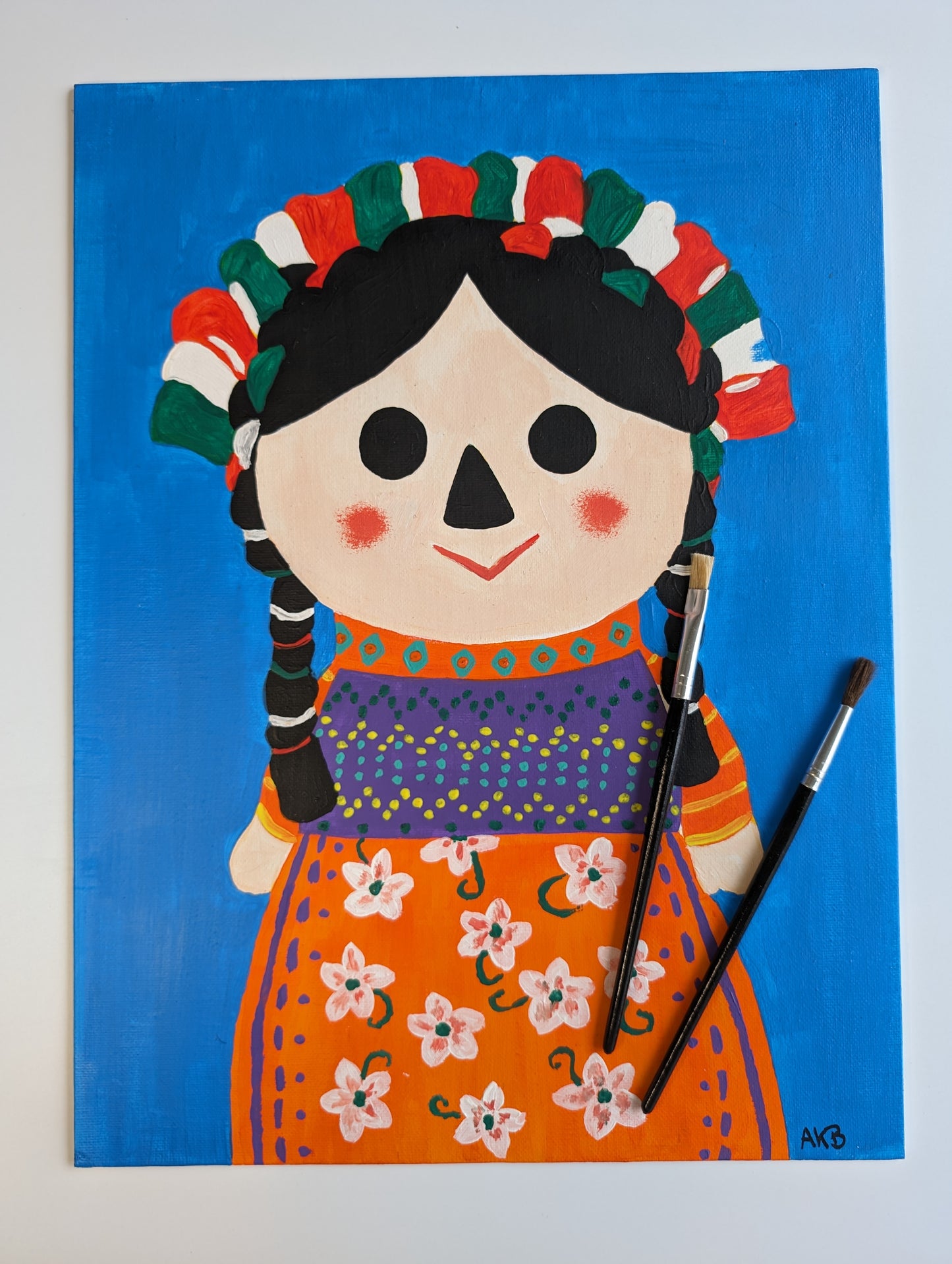 La Muñeca – Acrylic Painting