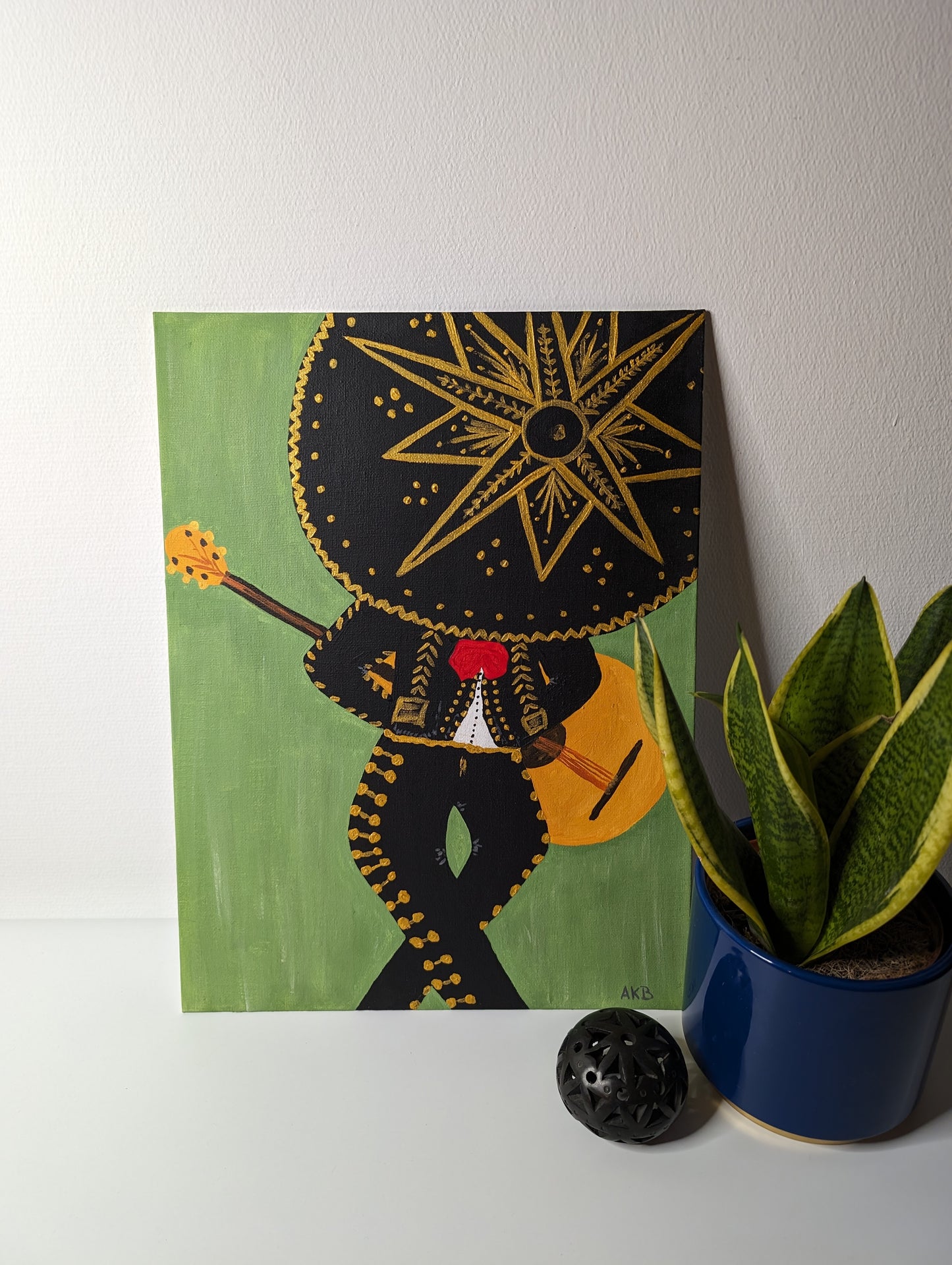 Mariachi – Acrylic Painting