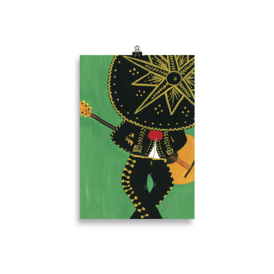 Mariachi art print by AnKaDel Art