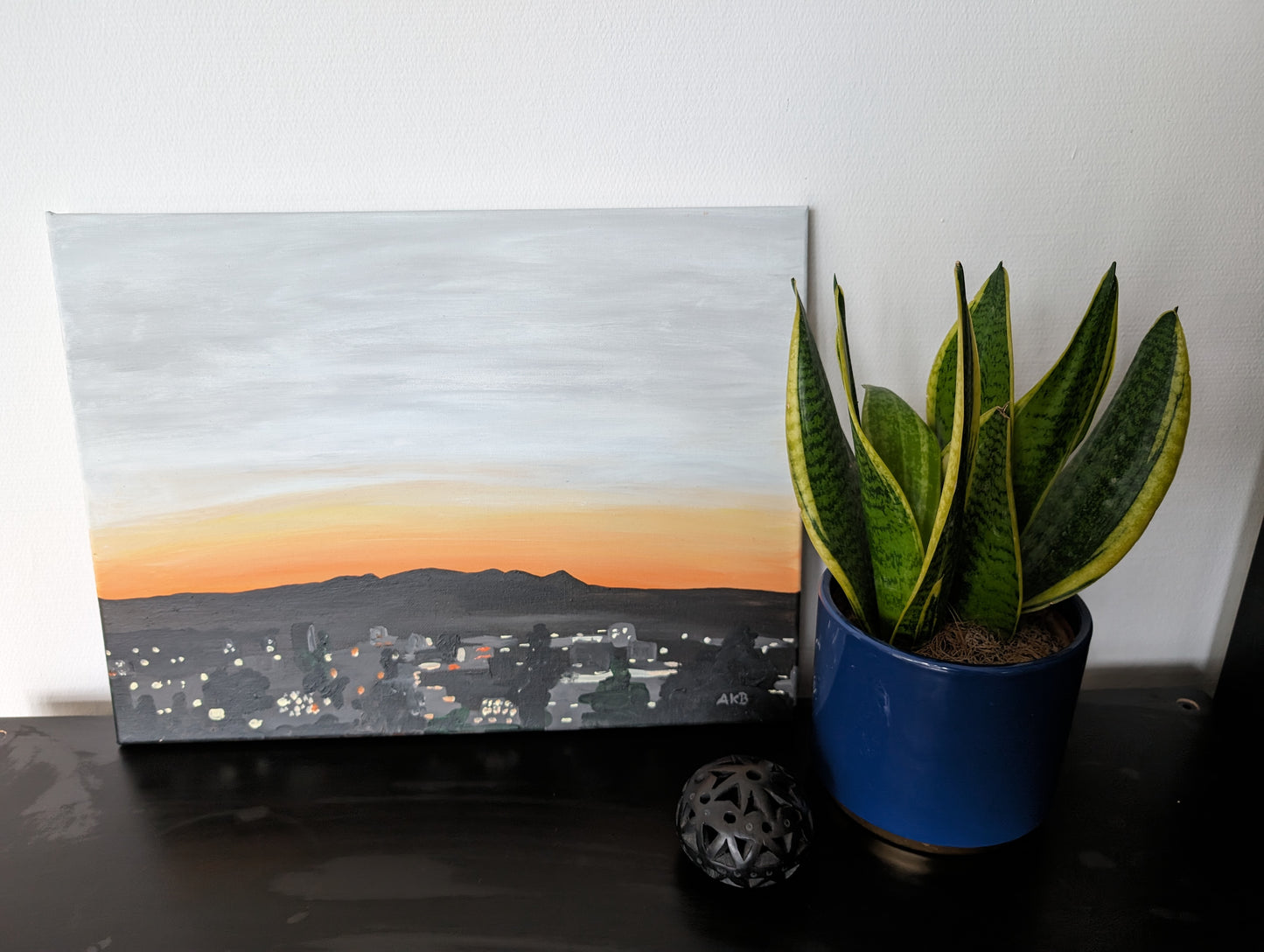 Cerro del Muerto, Aguascalientes – Acrylic Painting
