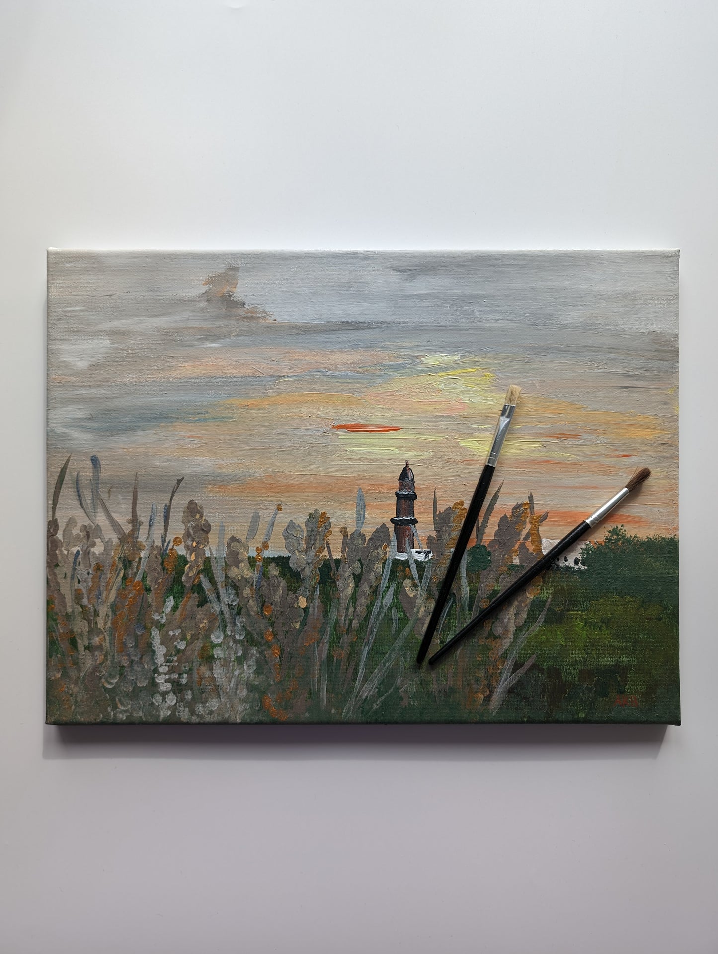 Warnemünde, Rostock – Acrylic Painting