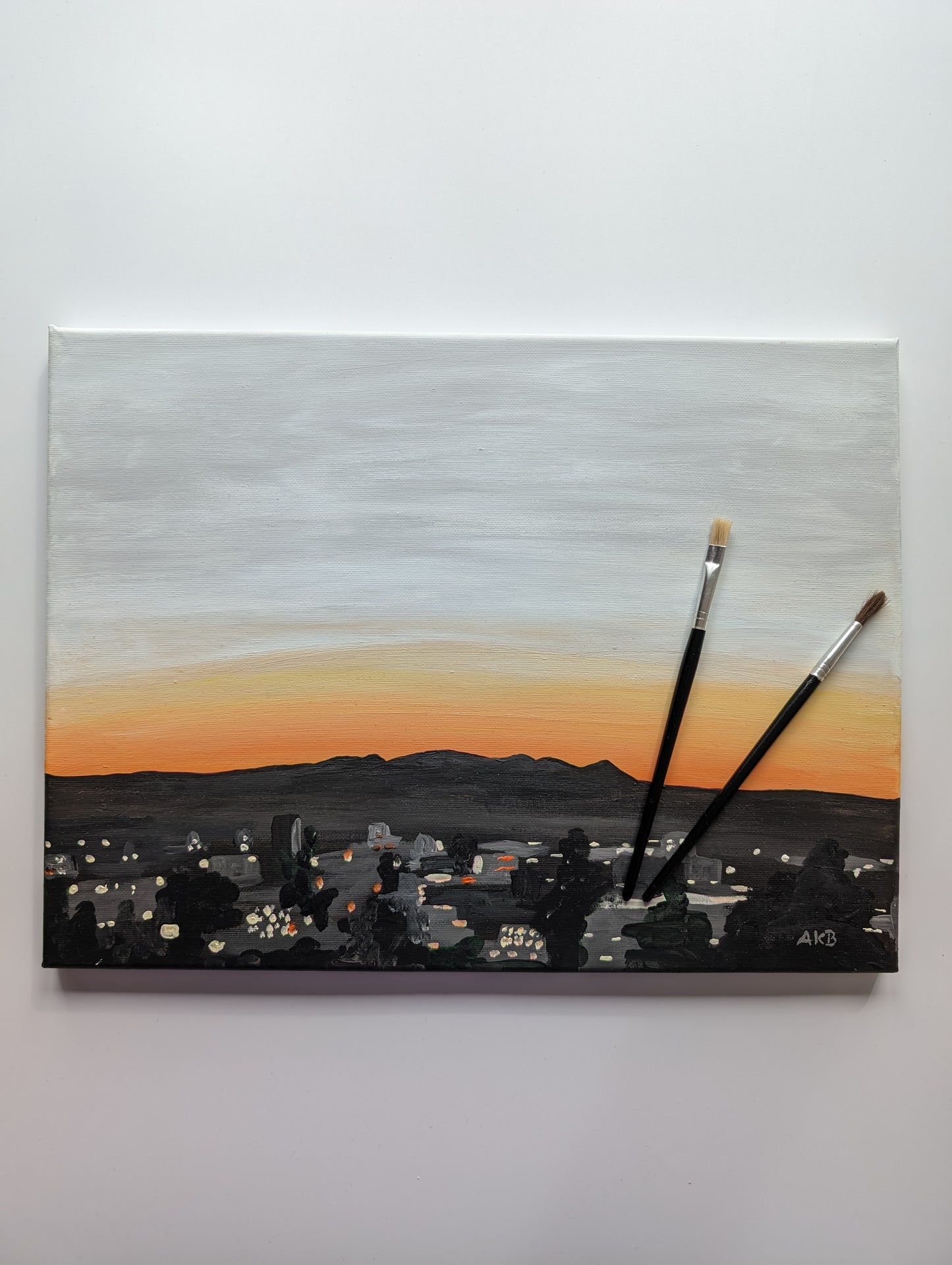 Cerro del Muerto, Aguascalientes – Acrylic Painting