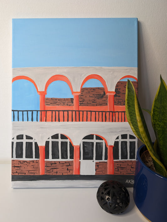 Tequila, Mexico – Acrylic Painting