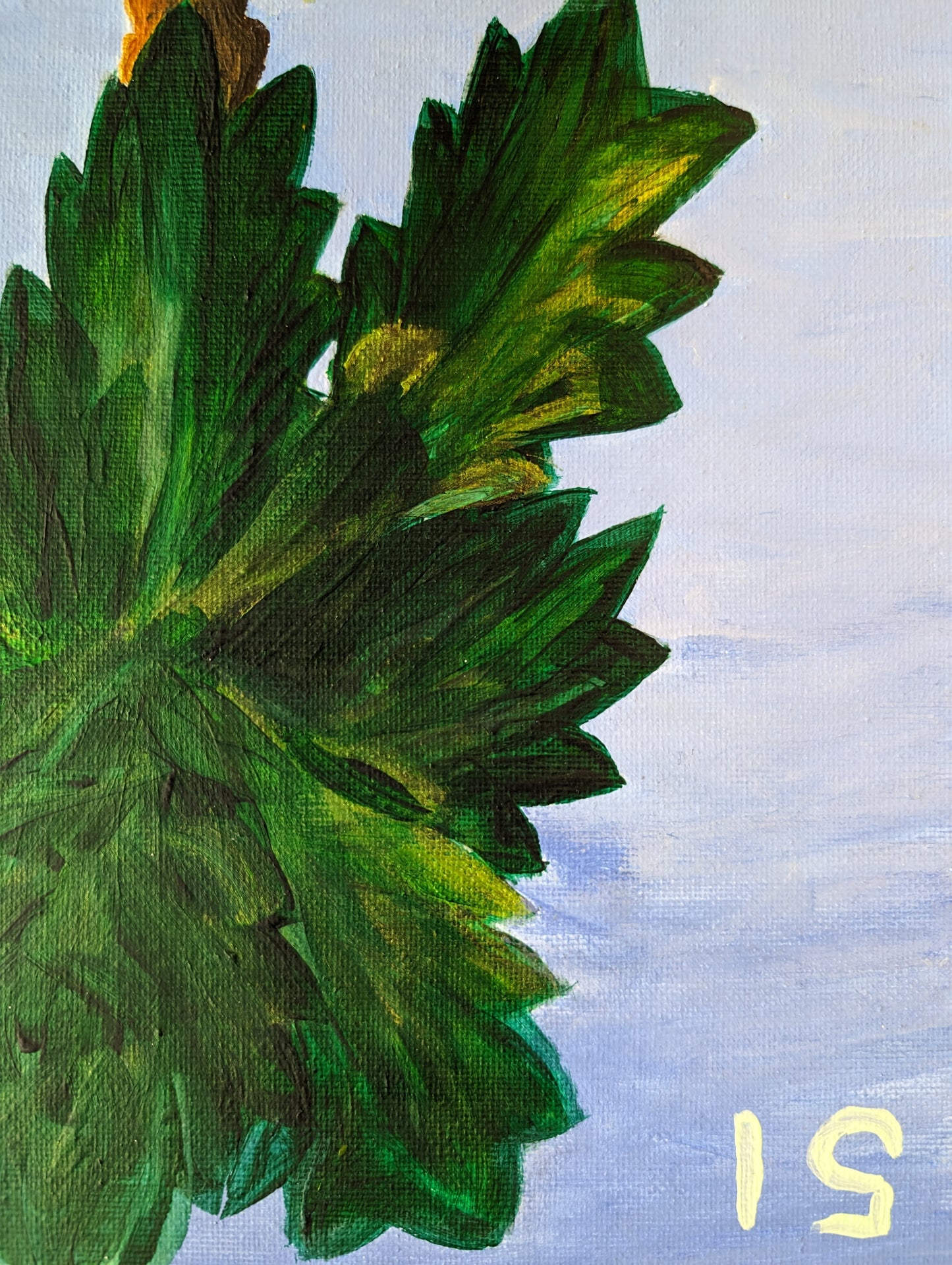 La Palma, Mexican Lotería – Acrylic Painting
