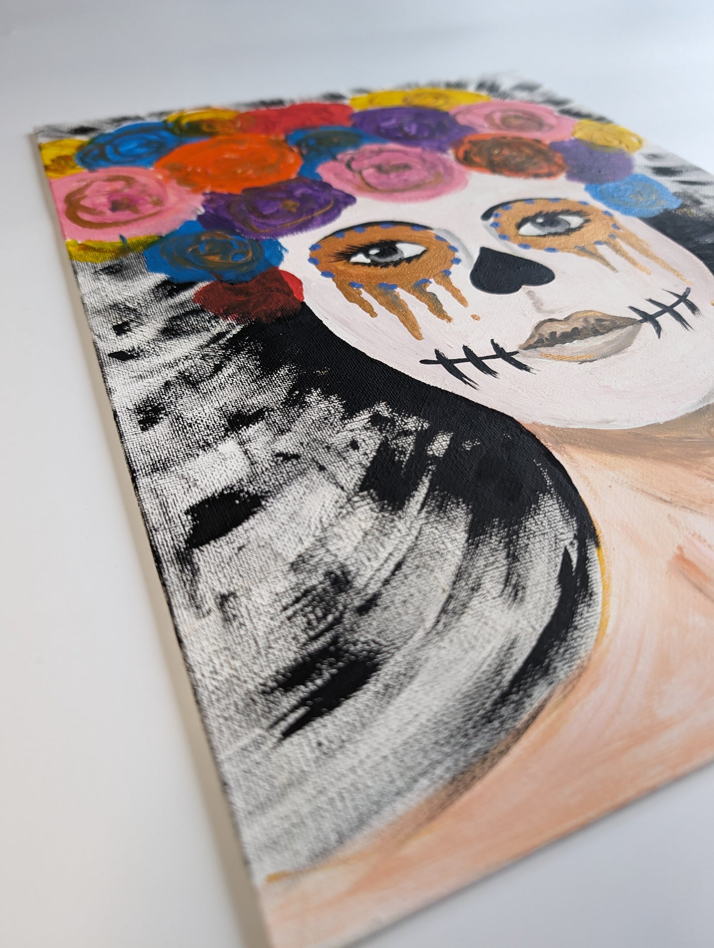 Catrina Revealed – Acrylic Painting