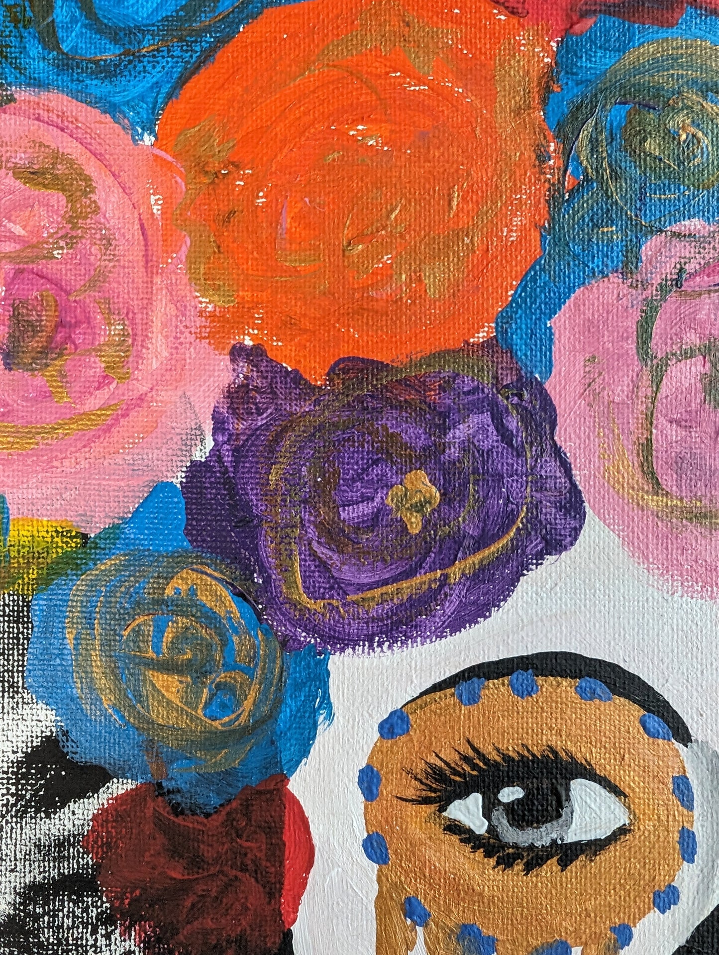 Catrina Revealed – Acrylic Painting