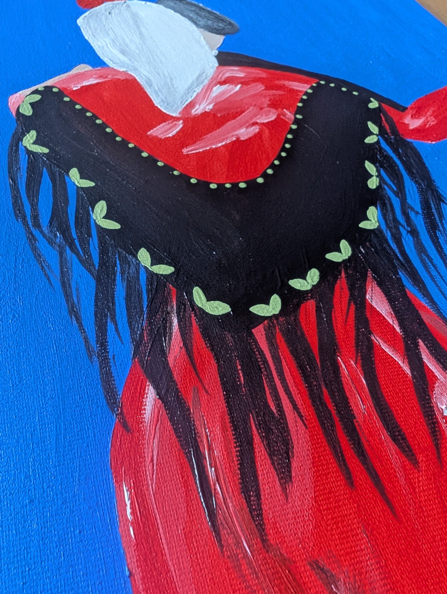 Chotis of Madrid - Acrylic Painting