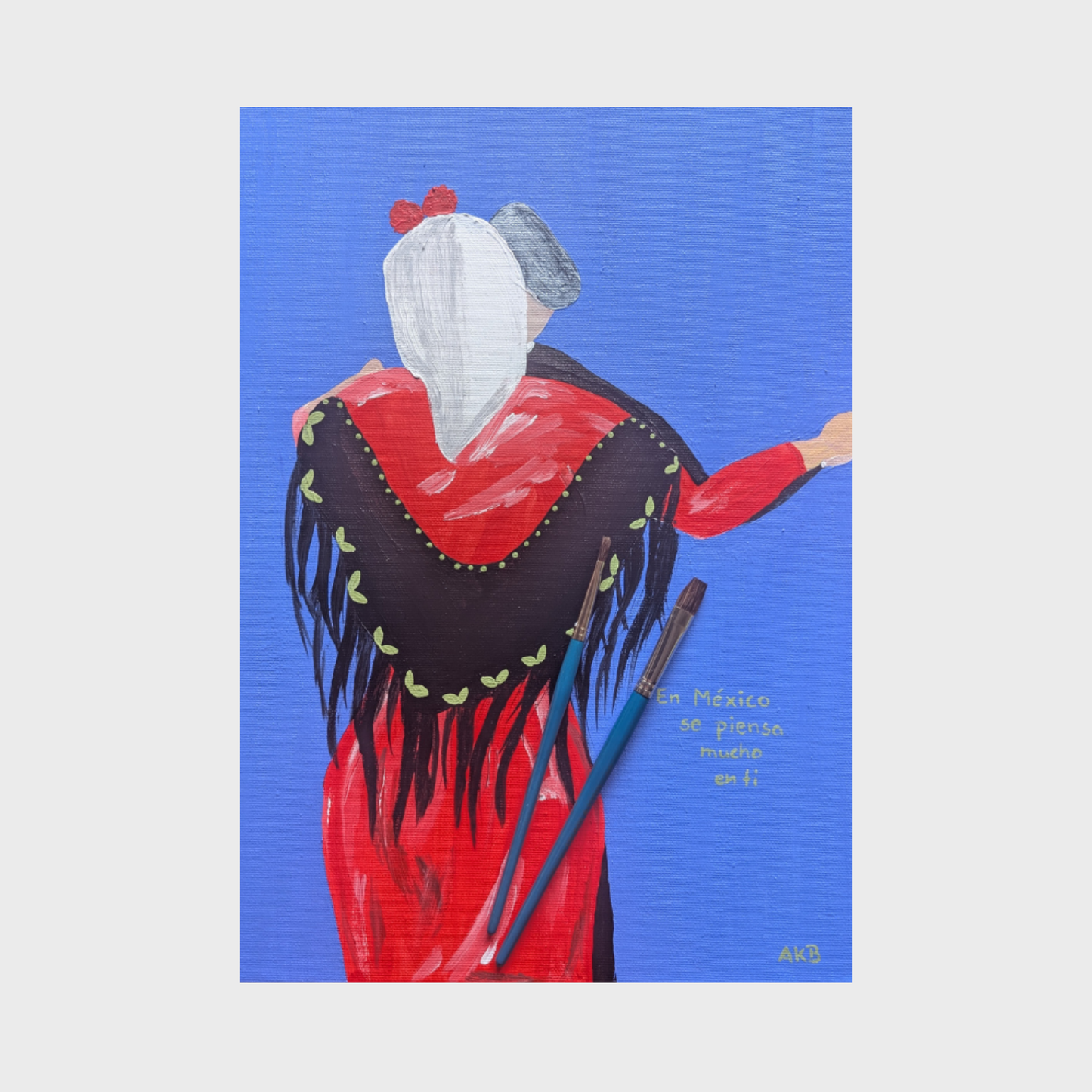 Chotis of Madrid - Acrylic Painting