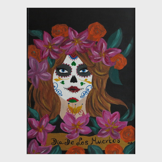 Día de Muertos Spirit – Acrylic Painting