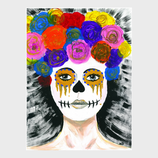 Catrina Revealed – Acrylic Painting