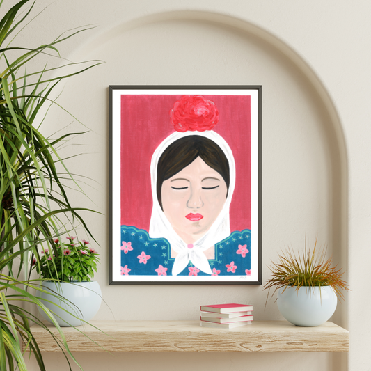 La Chulapa – Original Acrylic Painting (40 x 30 cm)
