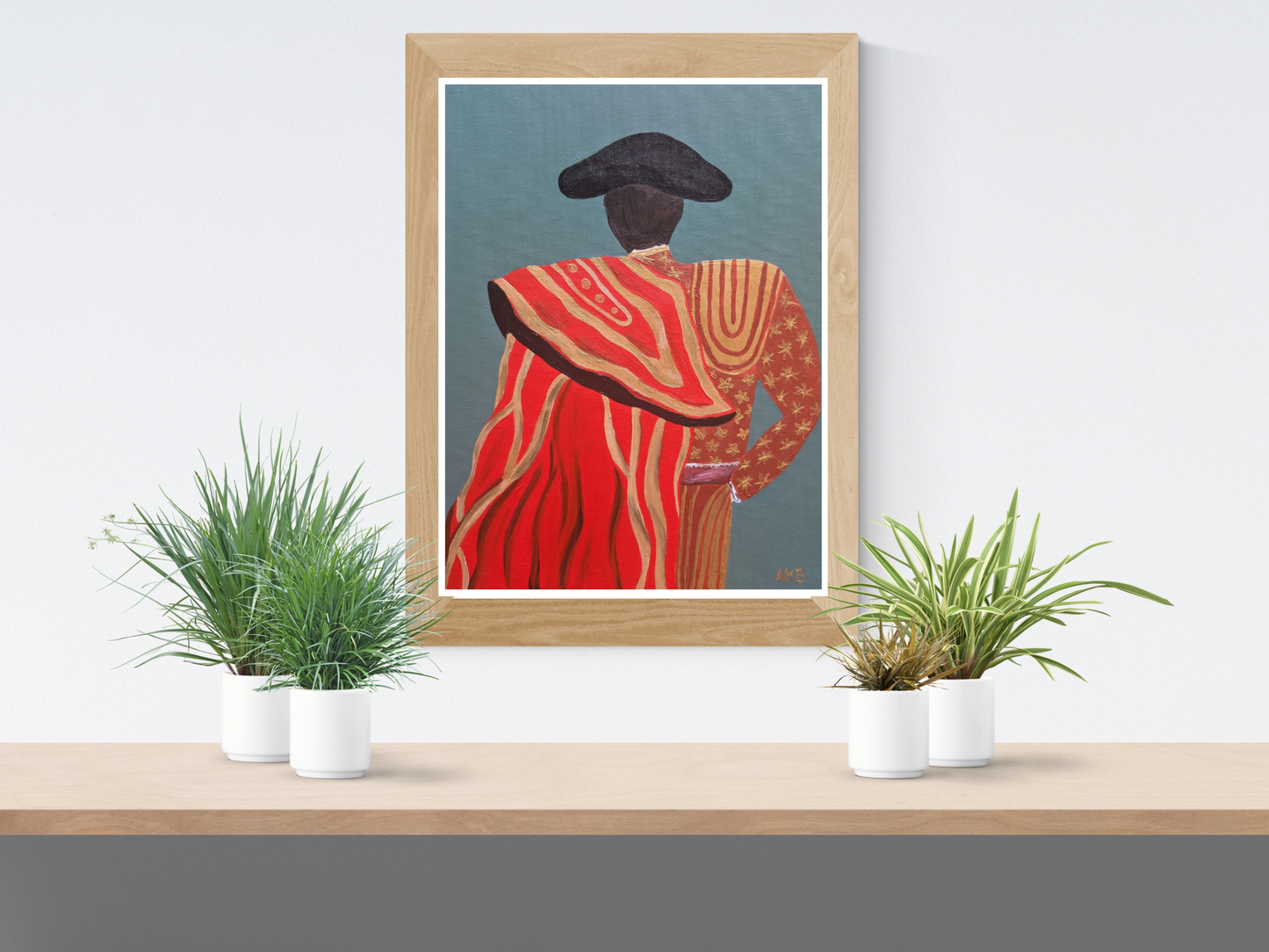 Spanish Matador - Acrylic Painting