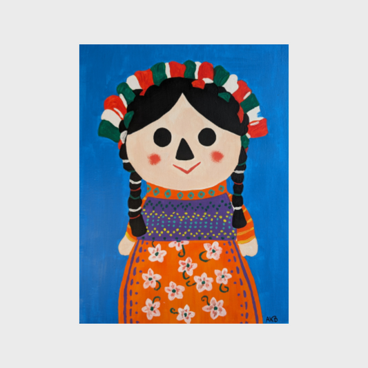 La Muñeca – Acrylic Painting