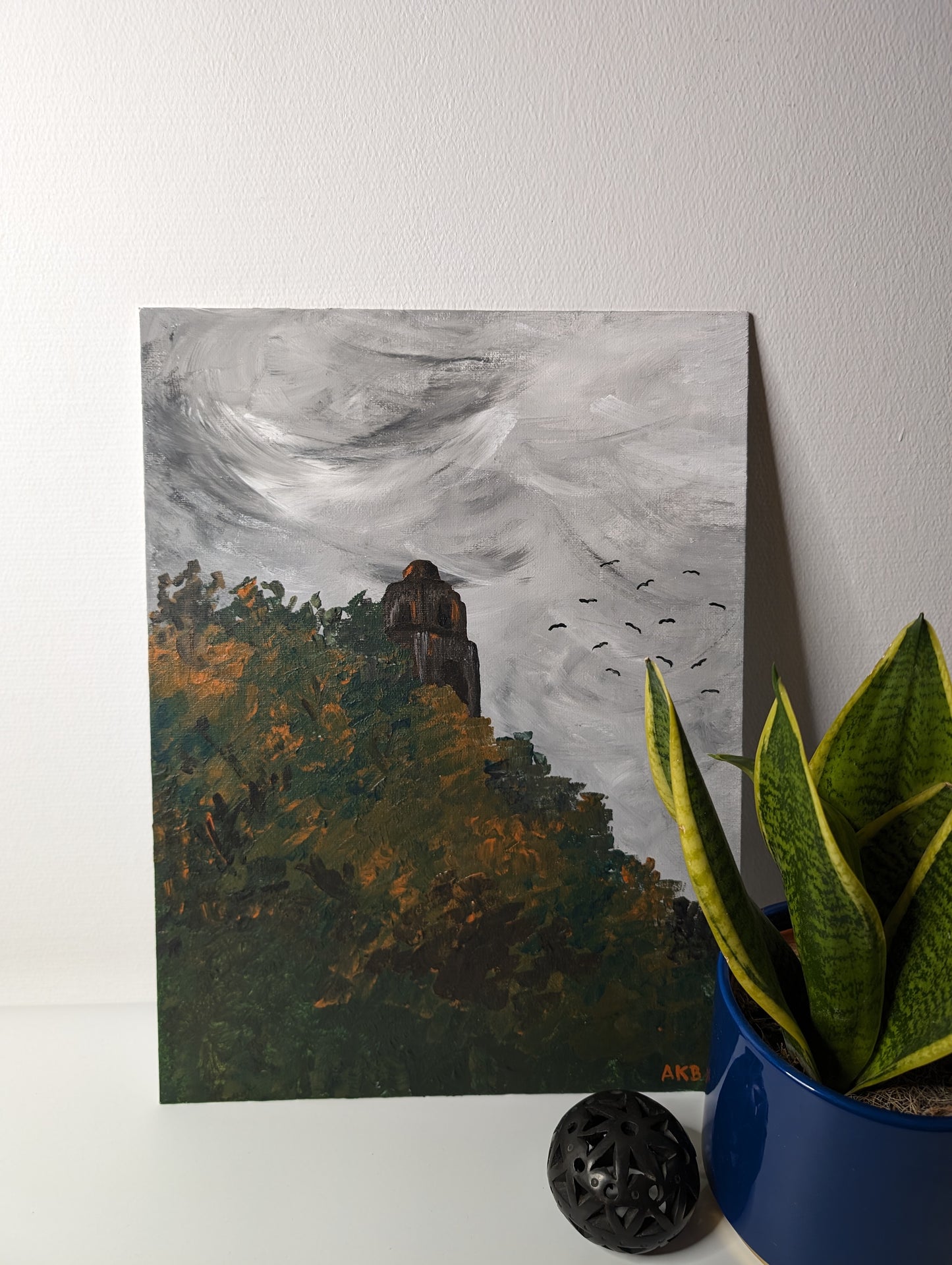 El Tepozteco, Mexico – Acrylic Painting