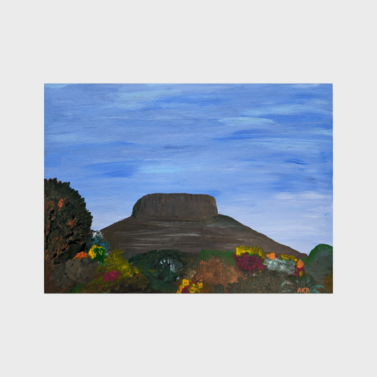 La Mesa Redonda, Mexico – Acrylic Painting