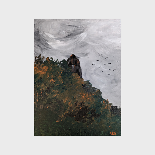 El Tepozteco, Mexico – Acrylic Painting