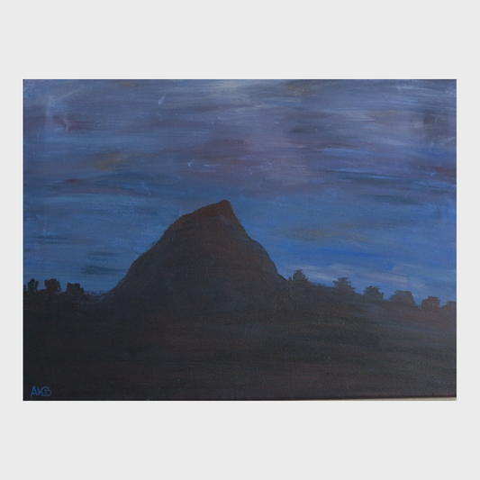 Mountain, Mexico – Acrylic Painting