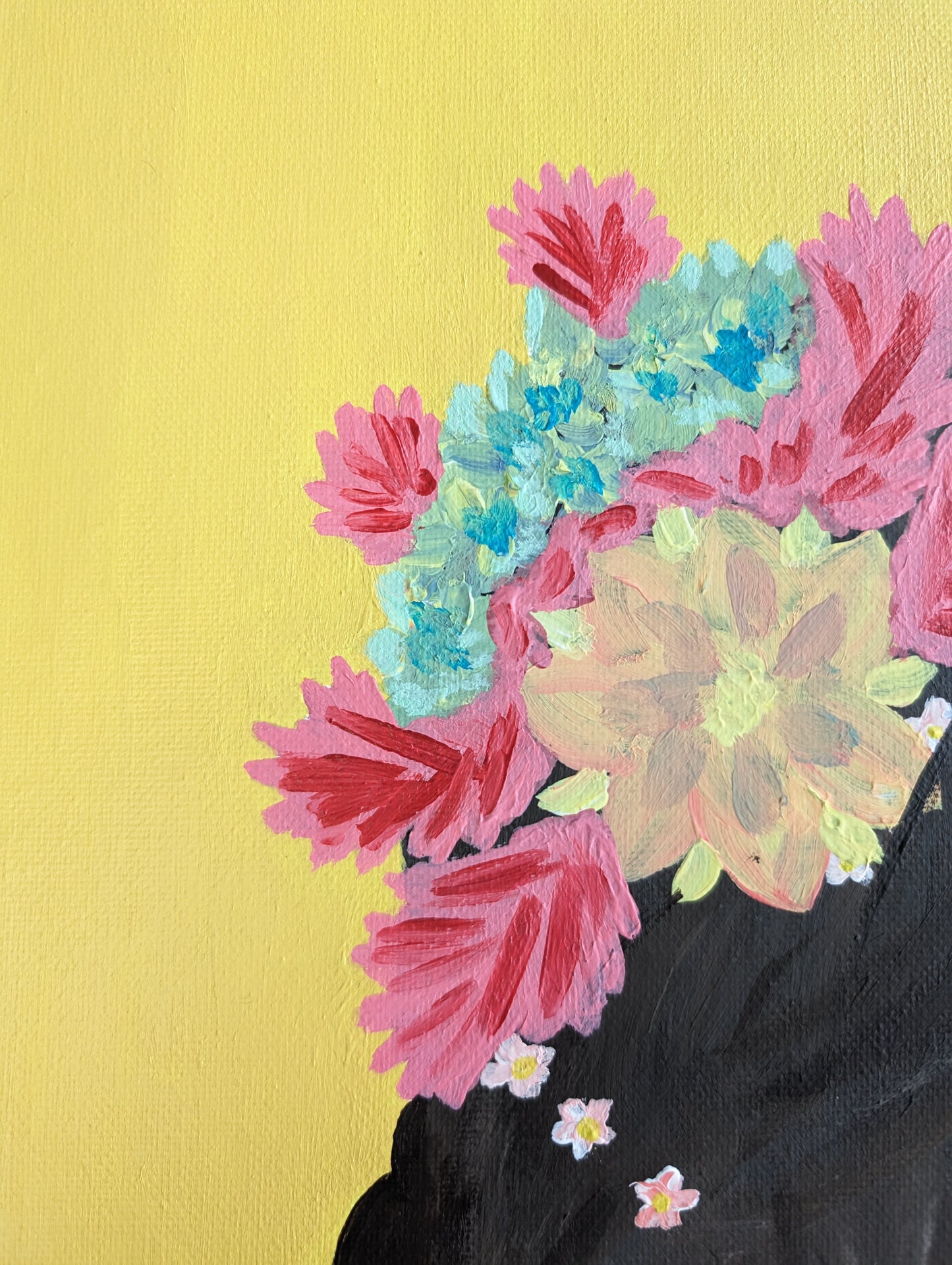 Woman from Yucatan – Acrylic Painting