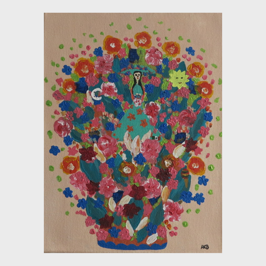 Acrylic painting Arbol de Vida